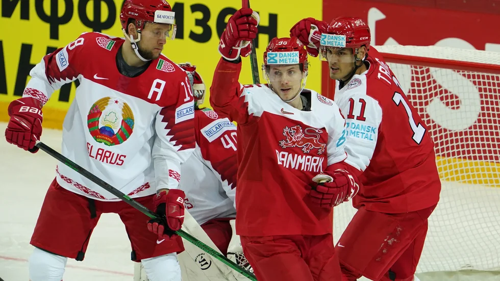 Danmark fick jubla en hel del mot Belarus.