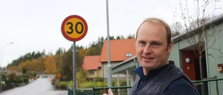 Oro i Falerum: Höga hastigheter vid förskolan