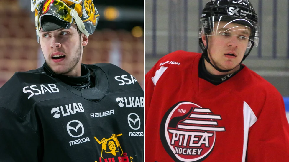 Jesper Wallstedt och Måns Forsfjäll är uttagna i juniorlandslaget i ishockey.