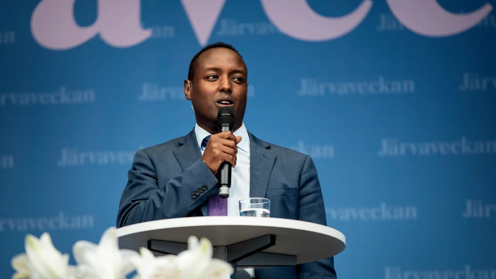Ahmed Abdirahman, grundare av Järvaveckan. Arkivbild.