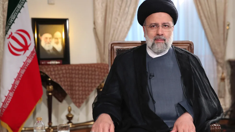 Irans president Ebrahim Raisi. Arkivbild.