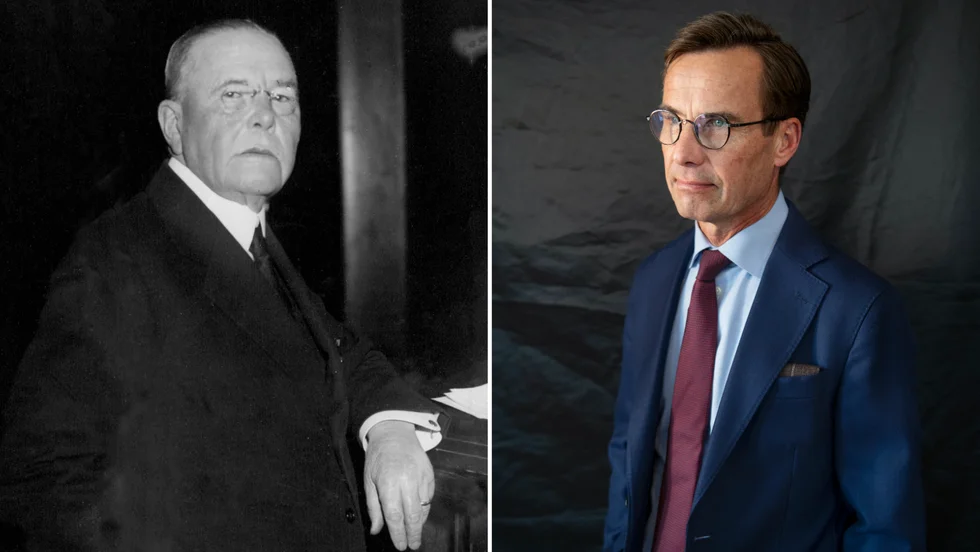Att Sverige har ett proportionellt valsystem kan vi ytterst skylla Arvid Lindman för. När Ulf Kristersson på torsdagen invigde arbetsstämman i Helsingborg verkade han i en Lindmansk anda, skriver ledarskribenten.