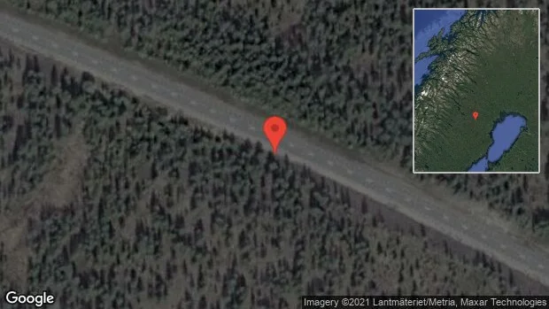 Singelolycka på väg 373