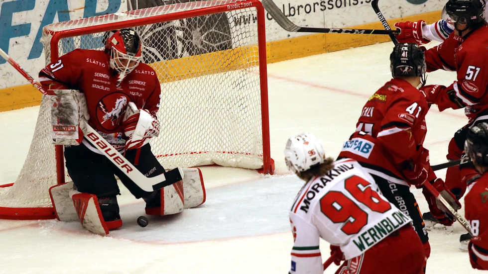 Jesper Myrenberg blev stor matchvinnare.