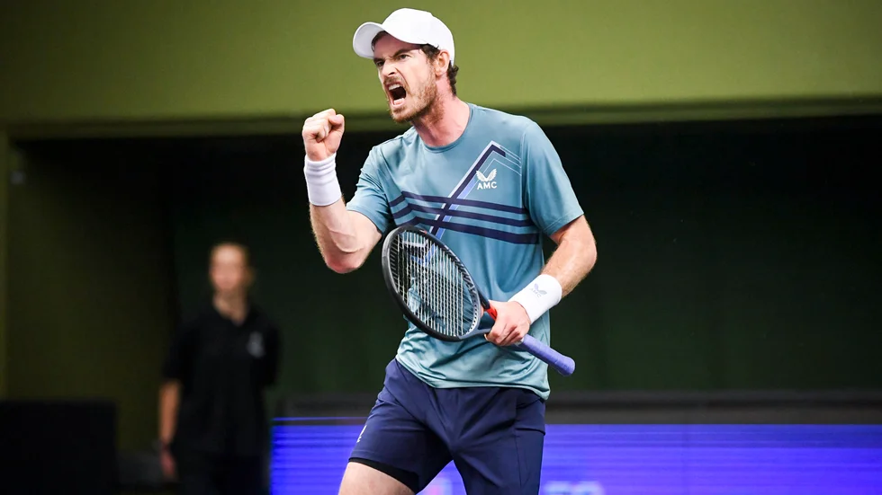 Andy Murray imponerar i Stockholm Open.