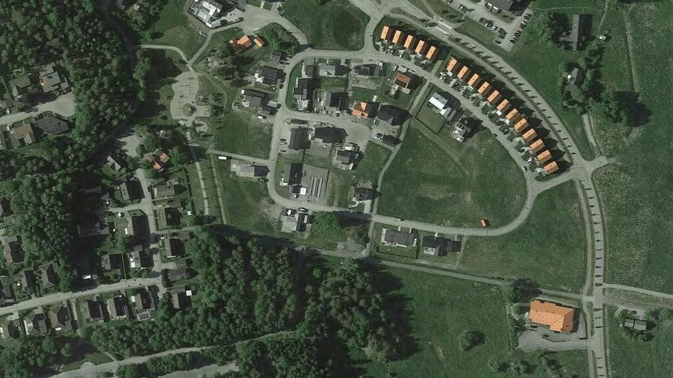 Området kring Åkersrovägen 18A