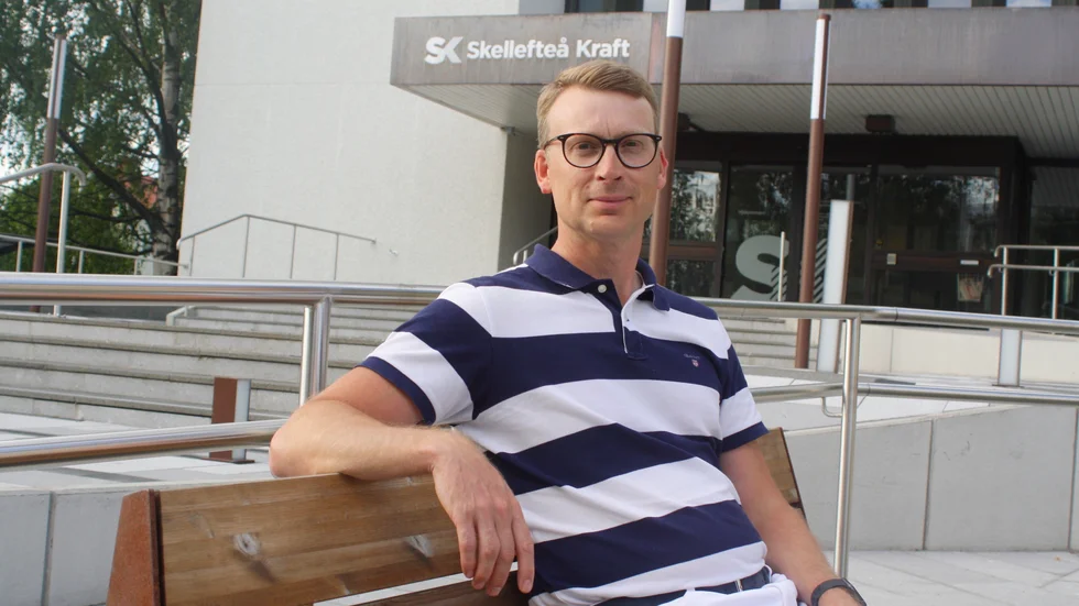Skellefteå Krafts vd Joachim Nordin.
