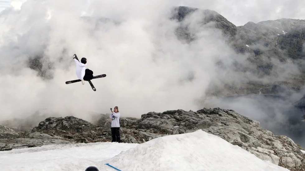 Oliver Movenius, Riksgränsen snowboard- och skidklubb, hade en tung avslutning på världscupen i slopestyle.