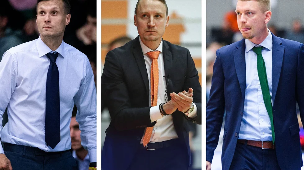 Ludwig Degernäs, Mikko Riipinen och Joacim Källman delar på förbundskaptensuppdraget för herrlandslaget.