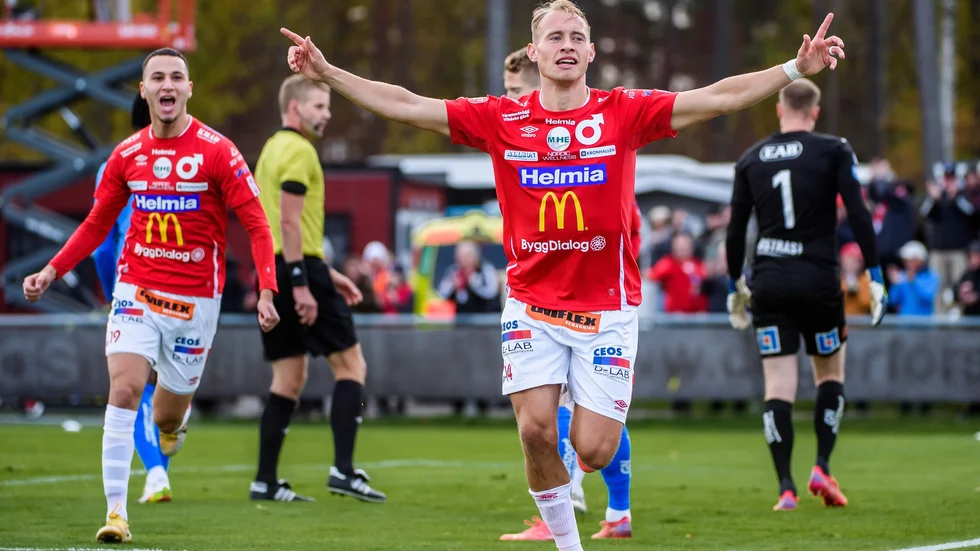 Villiam Dahlström matchhjälte för Degerfors.