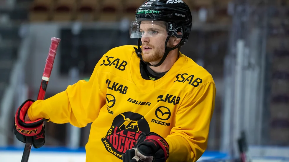 Brendan Shinnimin gjorde 15 mål och totalt 31 poäng i Luleåtröjan förra säsongen.