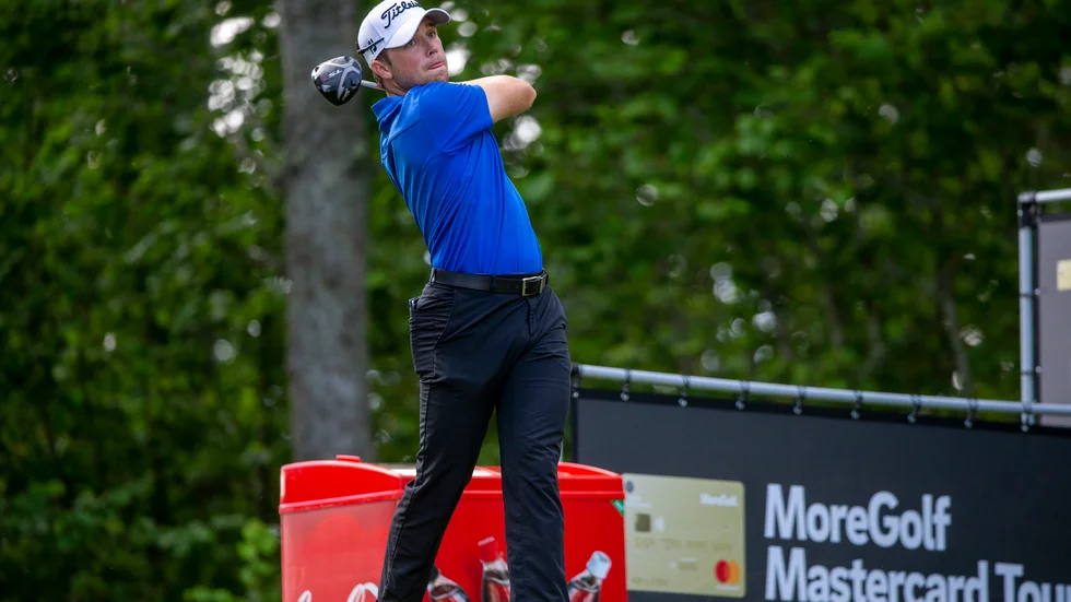 Niclas Weiland visar bra form.