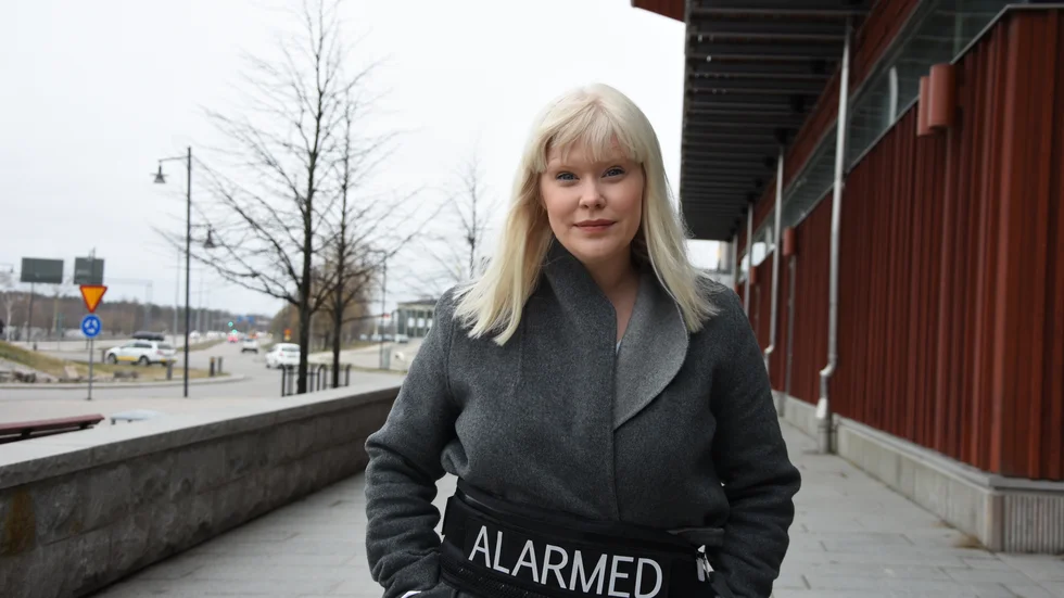 Linn Gerhardsson vill att alla ska känna sig trygga på promenaden. 