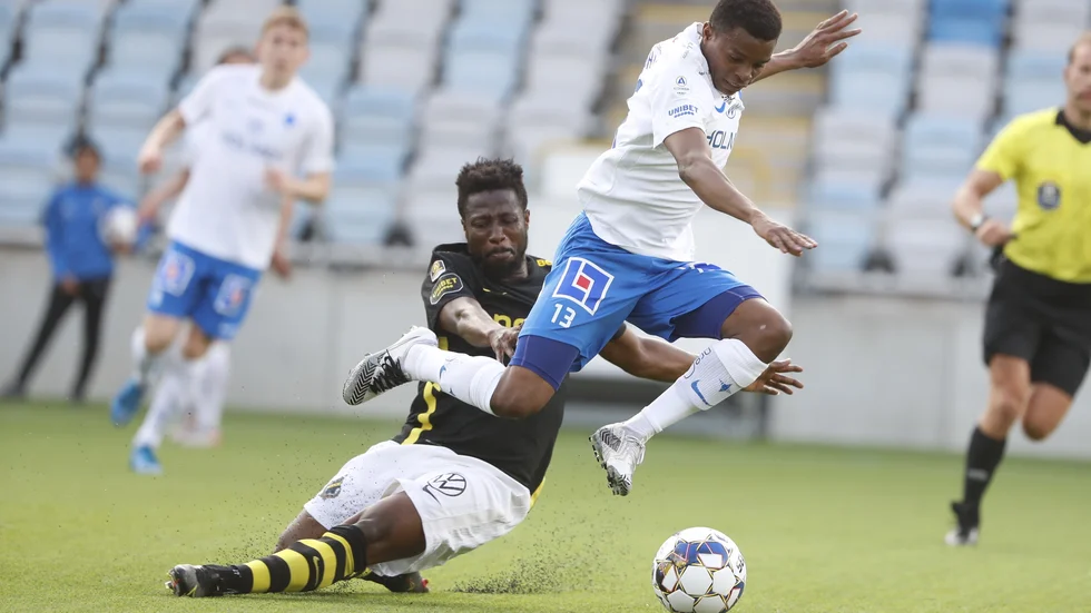 IFK Norrköping och AIK i veckans allsvenska möte inför tomma läktare.