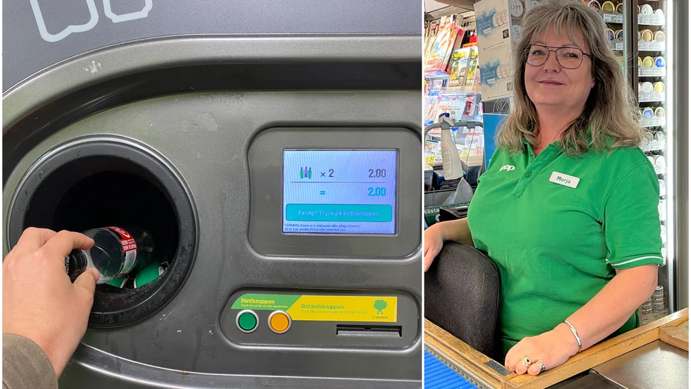 Coop Trosa Torg var den butik i Sörmland där kunder klickade på biståndsknappen efter pantning allra flest gånger 2020. För tjugo pantade kronor kan en bonde i Afrika plantera ett nytt träd.