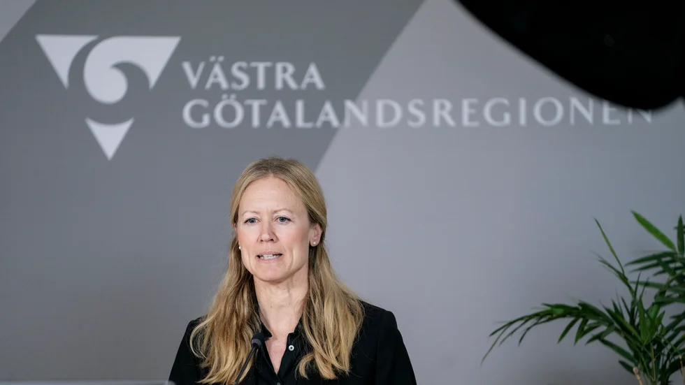 Kristine Rygge, vaccinationssamordnare i Västra Götalandsregionen. Arkivbild.