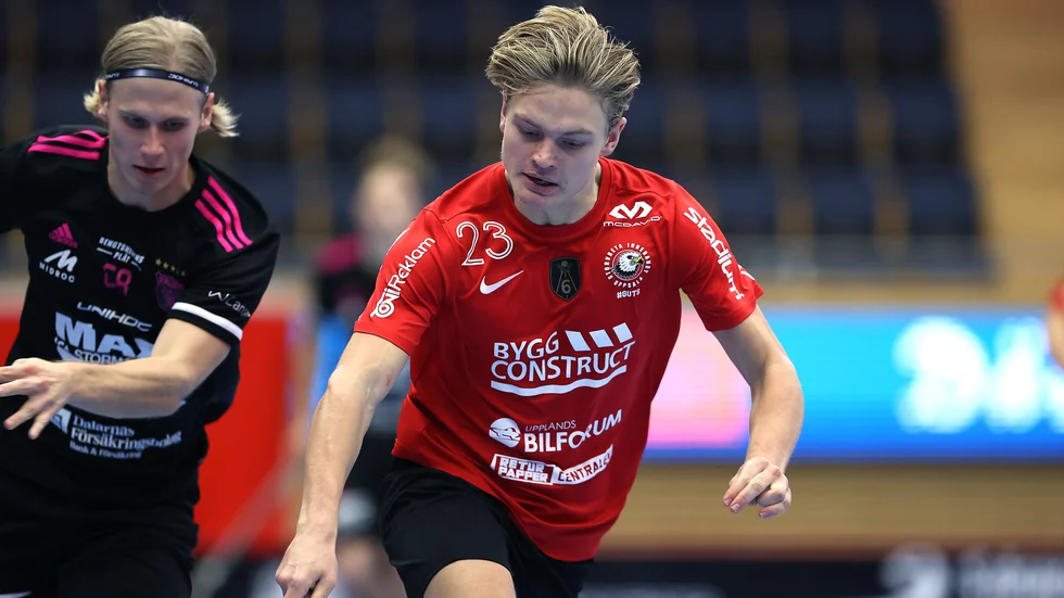 Hampus Ahrén lämnar Storvreta efter två säsonger i klubben.