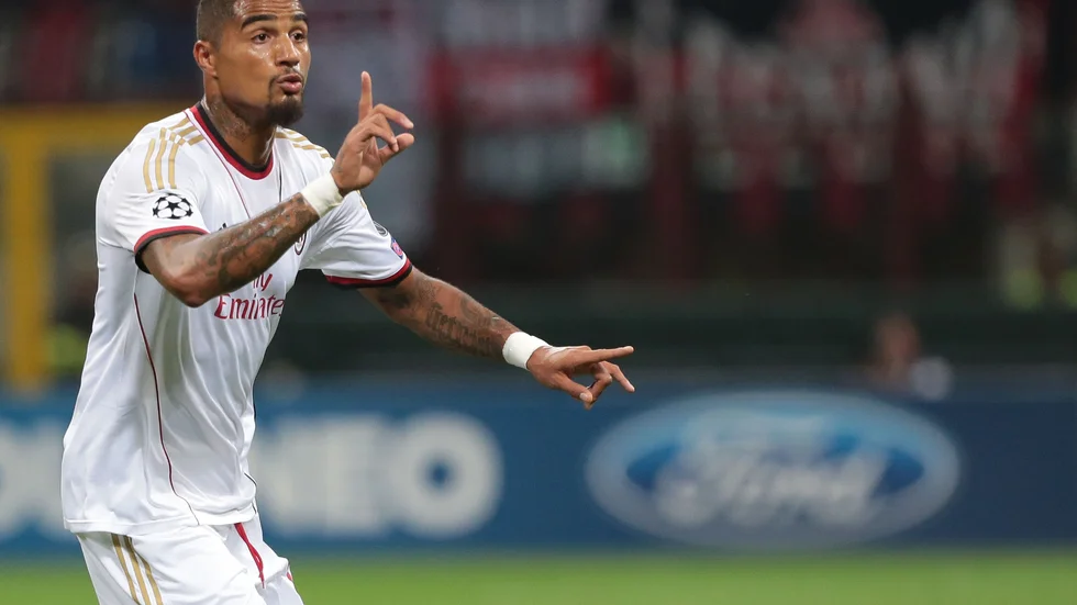 Kevin-Prince Boateng, här i Milantröja. Arkivbild.