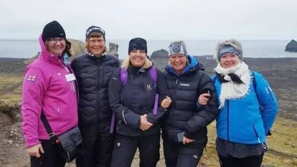 Infjärdens förskolor får pris. Här ses Karin Ceder förskollärare, Birgitta Häggbom Tuveborg biträdande rektor, Monica Thelin rektor, Erika Bergstedt förskollärare och Maria Lundström förskollärare, Infjärdens förskoleområde.