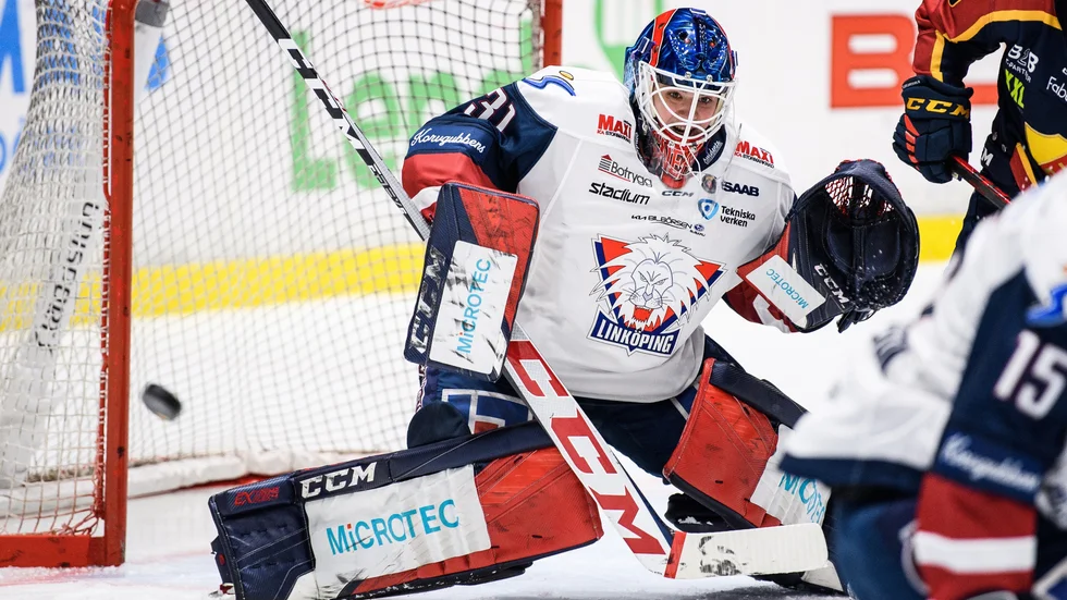 Stephanie Neatby fick släppa in fyra puckar mot AIK.