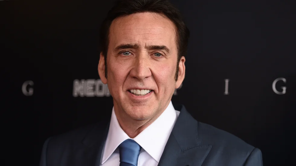 Nicolas Cage hyllas för sin roll som tryffeljägare i filmen "Pig". Arkivbild.