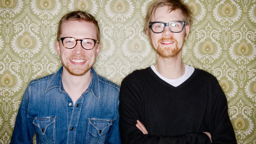 Komikerduon Anders & Måns ger sig ut på vägarna igen. Arkivbild.