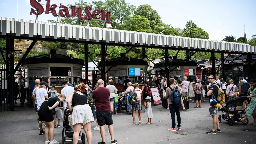 Skansen lockade flest besökare i sommar. Däremot har de tappat cirka 300000 besökare jämfört med innan pandemin. Arkivbild.