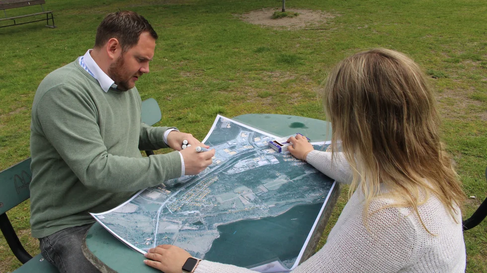 Marcus Åberg är planarkitekt och har arbetat med fysisk planering i både Västervik och Eksjö kommuner.