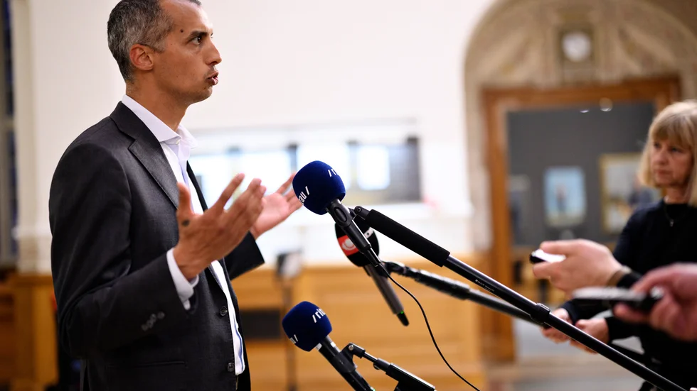 Den danska invandrings- och integrationsministern Mattias Tesfaye (S). Arkivbild.