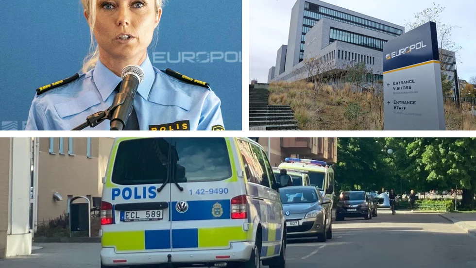 Grannen berättar att en stor smäll hördes när polisen slog till mot en lägenhet på en central adress i Linköping.