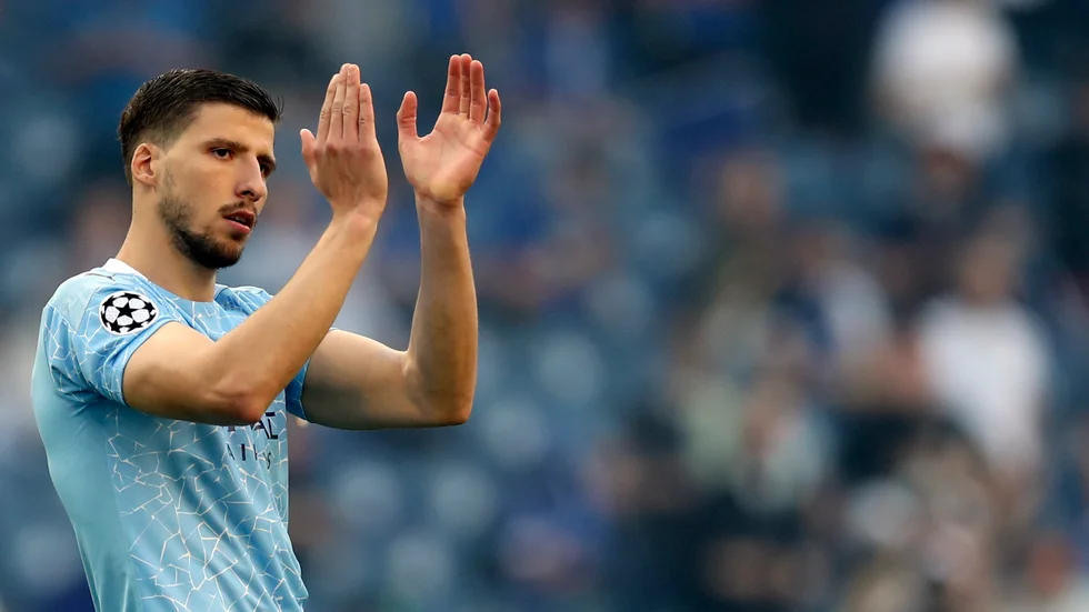 Manchester Citys Ruben Dias var årets spelare i Premier League. Arkivbild.