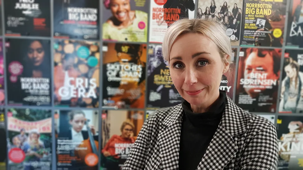 Åsa Danell från Norrbottensmusiken leder det nya Kulturcrew-projektet, som ska ge barn och unga möjlighet till inflytande över kulturarrangemang i regionen.