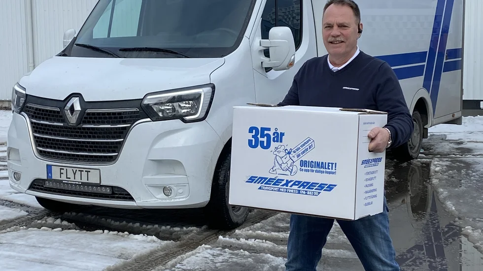 Johan Grandell har drivit Sméexpress i 35 år. 