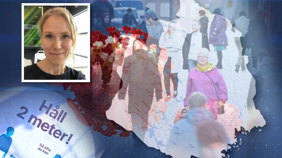 "Jag tror att människor behöver mer stöd för att förstå vilken effekt det kan ha att avstå från något, för vi ser inte beviset på den smittspridning som inte sker", säger Elin Andersson doktorand i hälsopsykologi vid Umeå universitet.