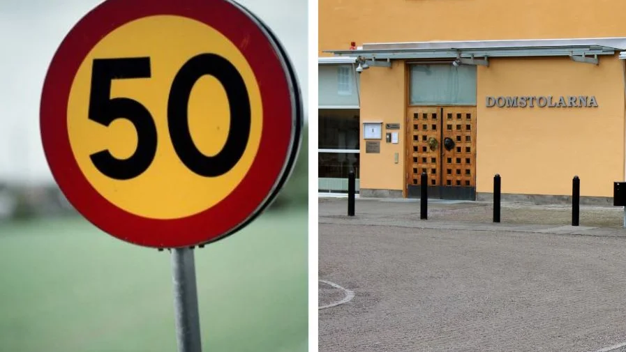 En 54-årig man körde i 103 kilometer i timmen på en sträcka där högsta tillåtna hastighet är 50 kilometer i timmen. Nu får han sitt körkort återkallat i tre månader. 