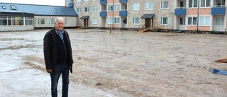 Upprörd hyresgäst: "Vad har de gjort med vår fina innergård?"