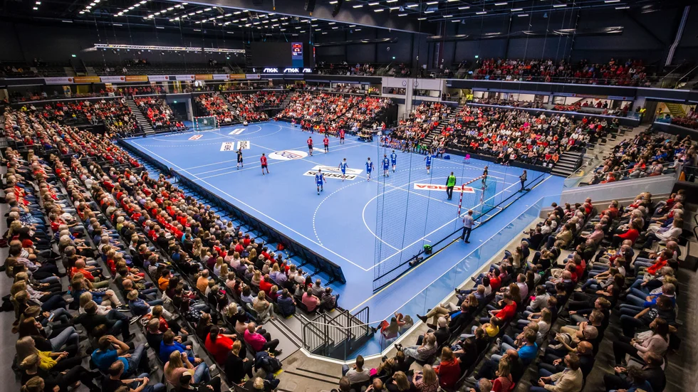 Nu får det se ut så här igen när Guif spelar matcher i Stiga Sports Arena.