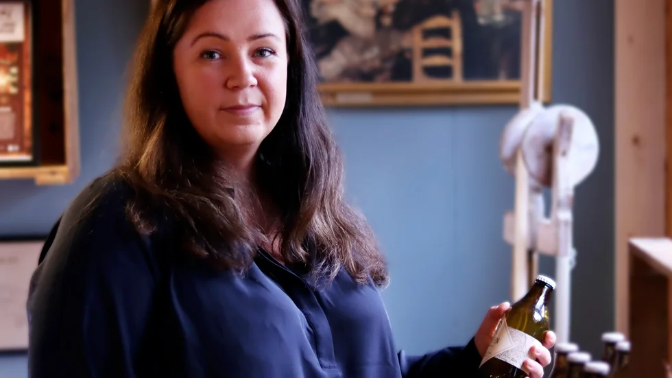Charlotta brinner för det lokalproducerade. 