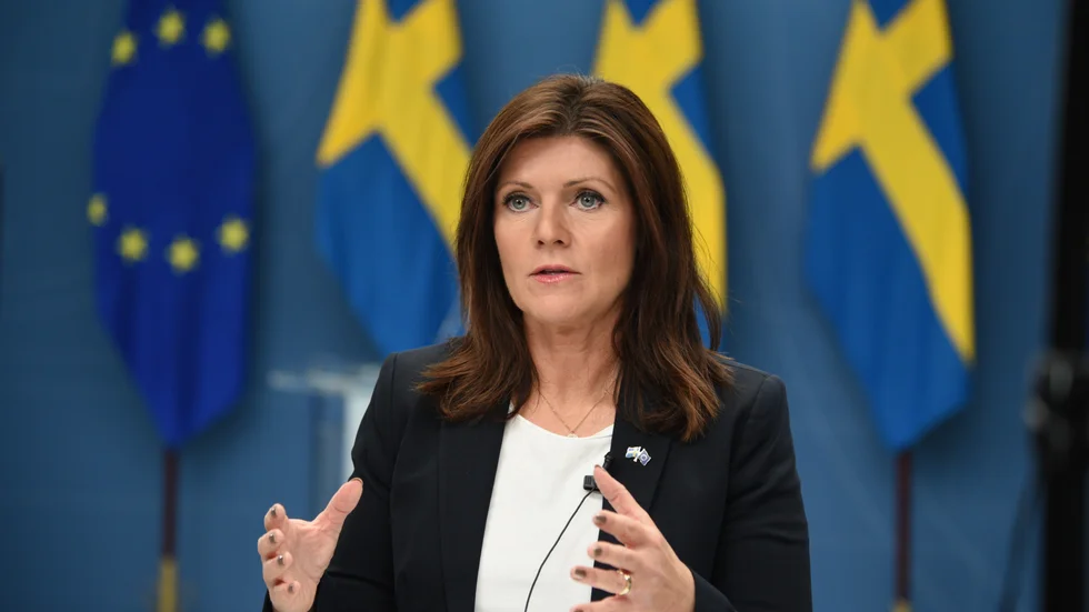 Arbetsmarknadsminister Eva Nordmark (S). Arkivbild.