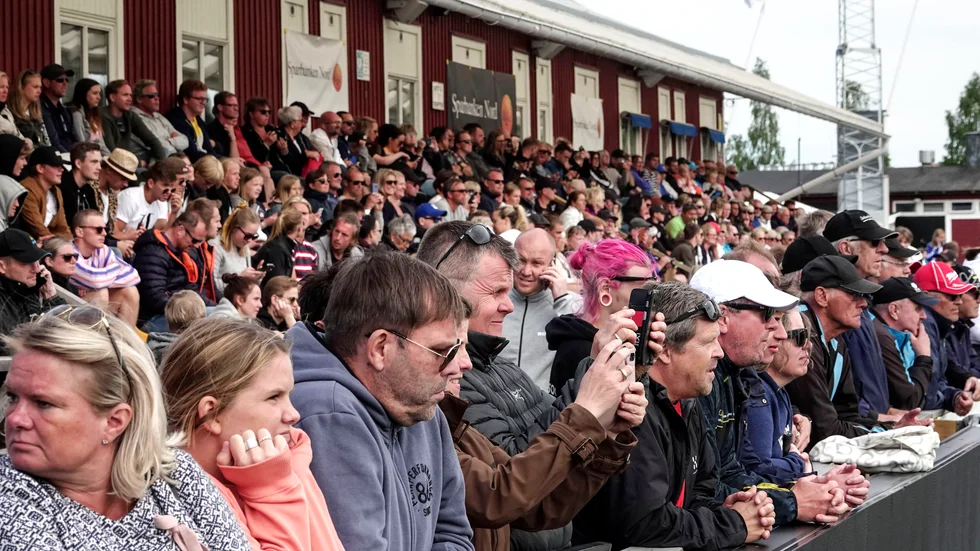 I helgen får publiken återvända till LF Arena. Dock inte så tätt som på bilden, inga åskådare får heller stå utan det är anvisade sittplatser som gäller.