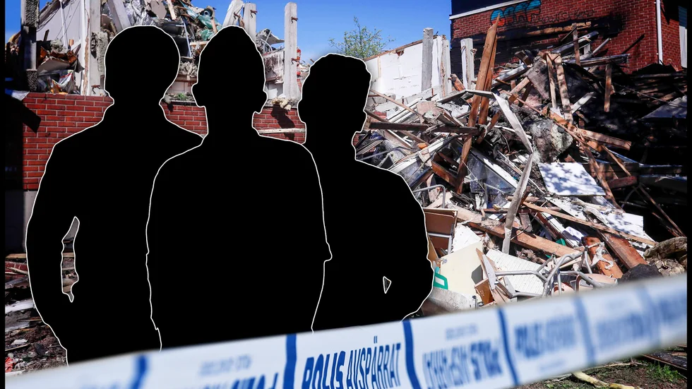 Tre unga pojkar har förhörts om sin inblandning i branden på Furuparksskolan. Skulle de befinnas skyldiga riskerar de höga skadeståndskrav.