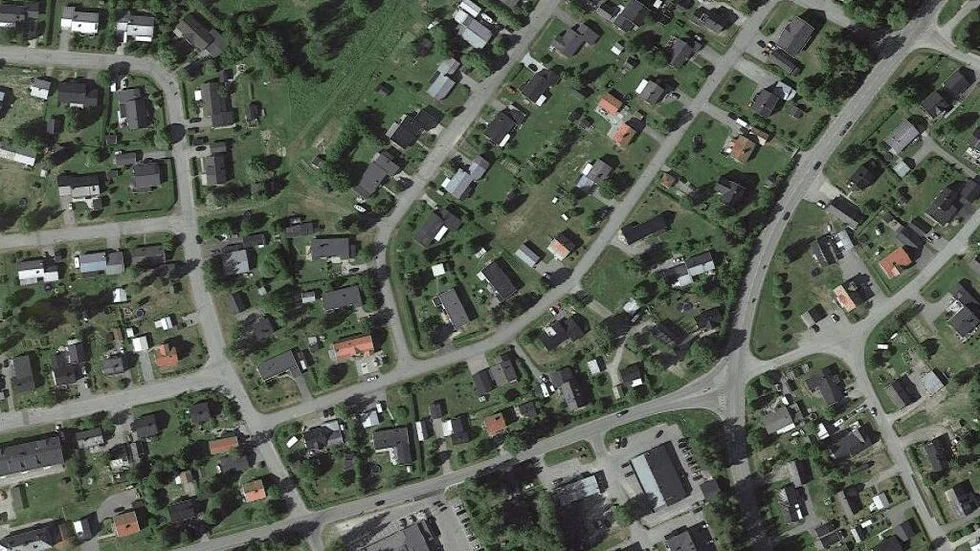 Området kring Standarvägen 14