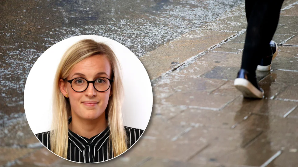 Moa Hallberg, meteorolog på SMHI, kan tyvärr inte lova något vidare väder på lördag.