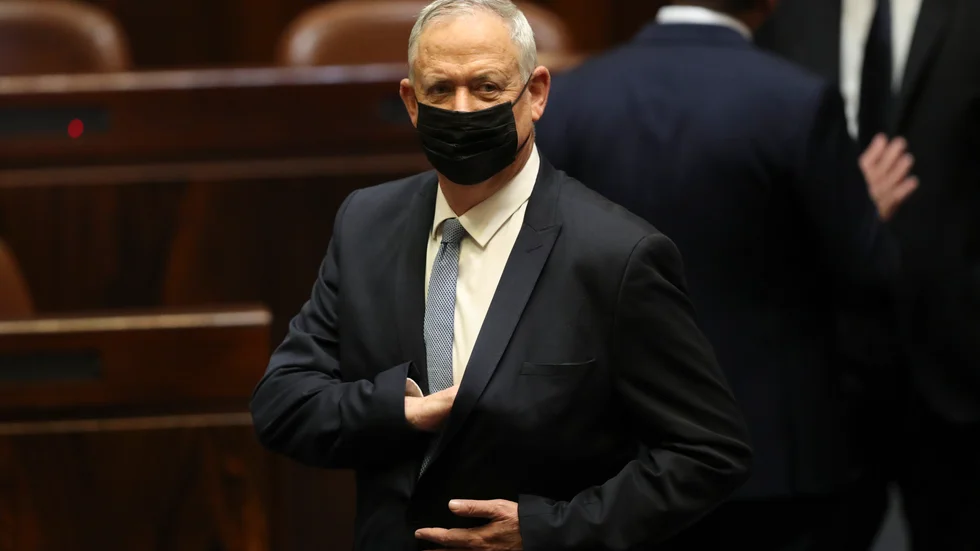 Israel har på försvarsminister Benny Gantz inrådan beslutat att inte betala ut motsvarande drygt 1,5 miljarder kronor som samlats in åt den Palestinska myndigheten. Arkivbild.