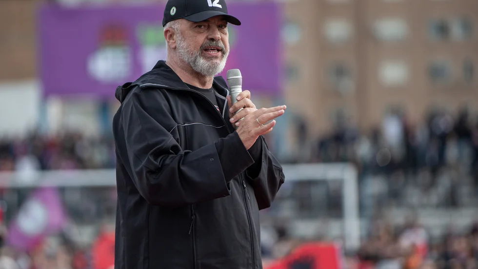 Edi Rama. Arkivbild.