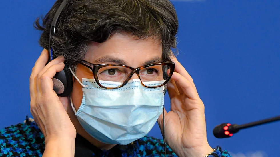 Spaniens utrikesminister Arancha González Laya. Arkivbild.