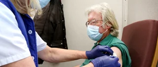 WEBB-TV: Följ med GA:s reporter när han får första dosen vaccin – "Snabbt och smärtfritt"