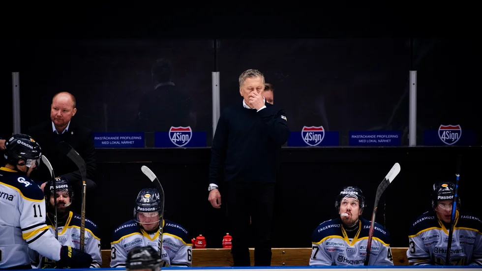 HV71 blev nedflyttade från SHL. Arkivbild.