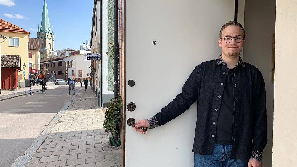 Radiopjäsen har spelats in hemma hos Jakob Graf.