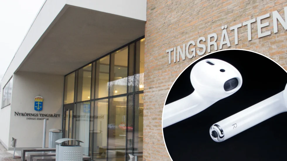Mannen åtalas i Nyköpings tingsrätt, misstänkt för försök till mord. Upprinnelsen till konflikten ska vara ett par hörlurar; dock inte lurarna på bilden. 